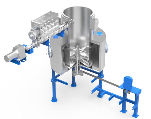 氮气循环闪蒸干燥机设备优势及工作原理