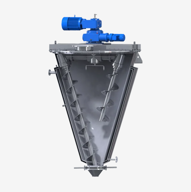 氧化铁专用锥形双螺旋混合机